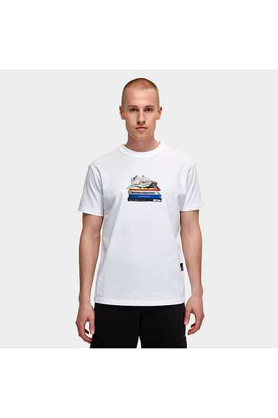 New Balance Mnt1415 Men's White T-Shirt