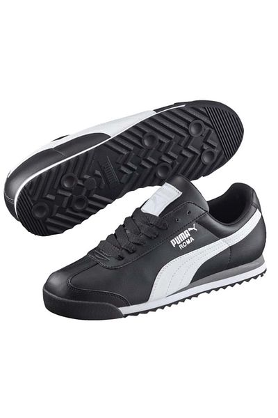 Puma Rome Basic 353572 -11 Men's Sneakers Black-White