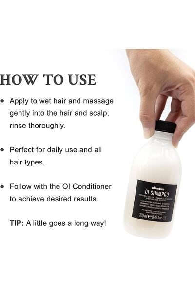 Davines OI Shampoo 76004 - Sulphate Free, Anti-Aging Care 280ml ECBeauty!Q57