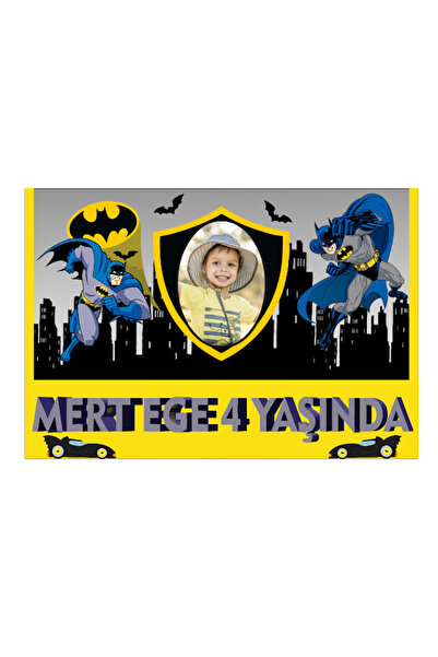 Batman kişiye özel Doğum Günü Afişi