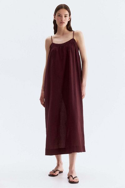H&M Crinkled strappy dress
