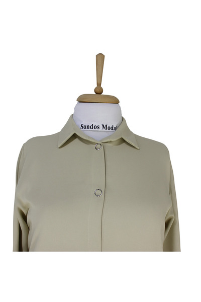 Therapy Seasonal Buttoned Tunique Shirt