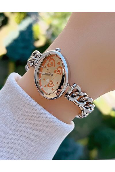 Q&Q QZ01J7830A Vintage Silver Women's Wristwatch