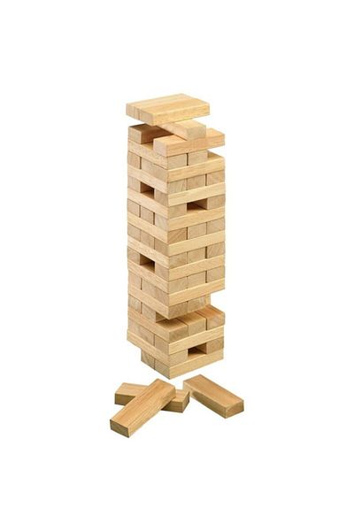 Wooden Toys Wooden Balance (Jenga) Game 4 Piece Balance Game