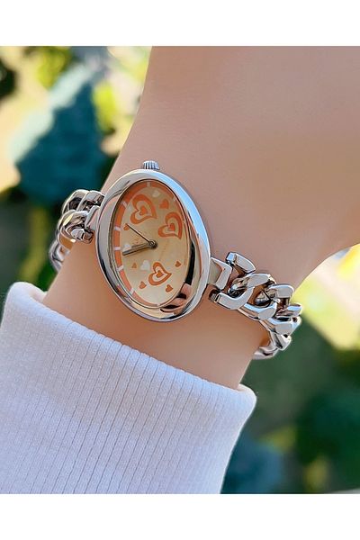 Q&Q QZ01J7830A Vintage Silver Women's Wristwatch