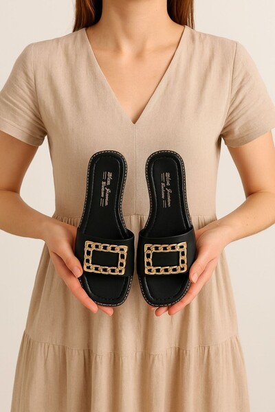 Ülkü Yaman Collection Ülkü Yaman Collection - Genuine Leather Women's Sandals...