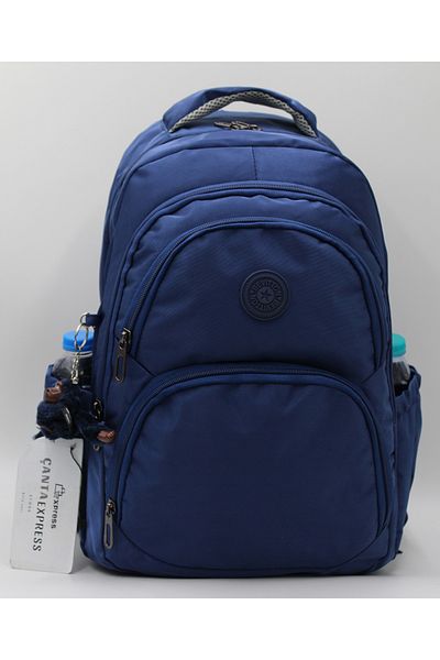 Bevitton School Bag Waterproof Fabric Navy Blue School Backpack 34600