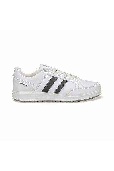 Kinetix Men's Sneakers - Court M, White-Grey Sports Shoes