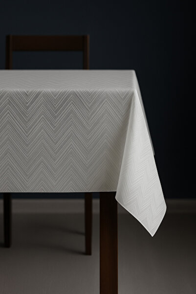 Soft Kare مفرش طاولة فاخر من القماش المشمع المطلي بطبقة شفافة من مادة PVC مقاوم للماء وقابل للمسح ومتين