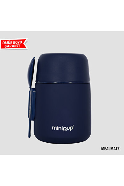 MiniQup MealMate Yemek Termosu 500ml – Çelik, Sızdırmaz, BPA İçermez, Çift Katmanlı, Mama Termosu