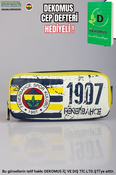 Fenerbahçe "dekomus Pocket Notebook Gifted" Νέας σεζόν με άδεια διπλής θήκης για στυλό 1907