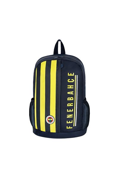 Fenerbahçe Backpack, Double Eyed Pencil Bag - Pencil Sharpener, Eraser and Water Bottle Gift