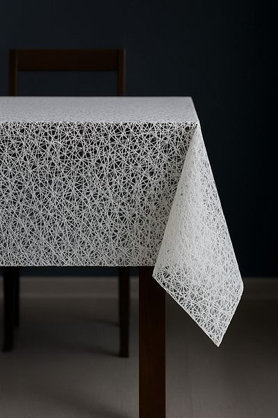 Soft Kare Luxury Straw Pattern Pvc Transparent Coated Oilcloth Tablecloth Waterproof, Wipeable, and Durable