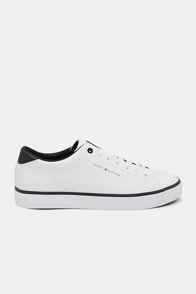 Tommy Hilfiger Ανδρικά αθλητικά παπούτσια Th Hi Vulc Core Low Leather Fm0fm05041ybs