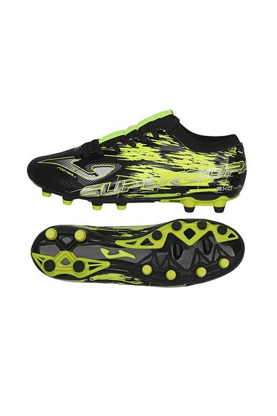 Joma Černé pánské kopačky Super Copa 2201 Black Firm Ground