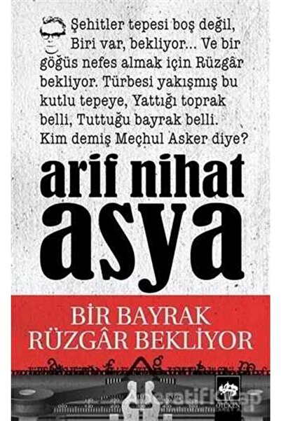 Ötüken Neşriyat Arif Nihat Asya Bir Bayrak Rüzgar Bekliyor 9789754370003 - Arif Nihat Asya