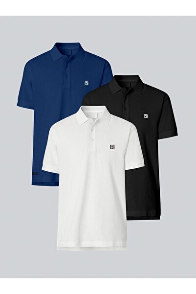 Butik تيشيرت جاك نوح بياقة بولو - قصة مريحة