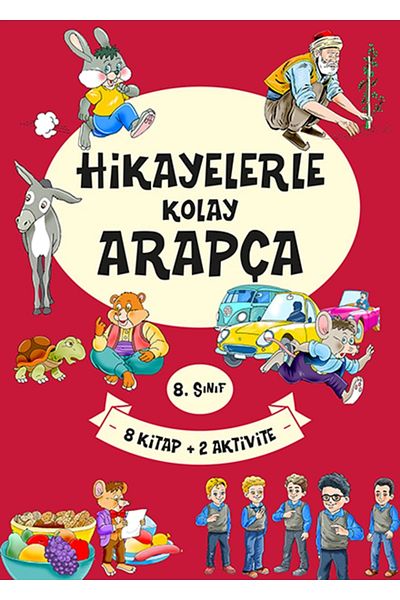 Yuva Yayınları Σετ 8 Easy Arabic με ιστορίες για την 8η τάξη
