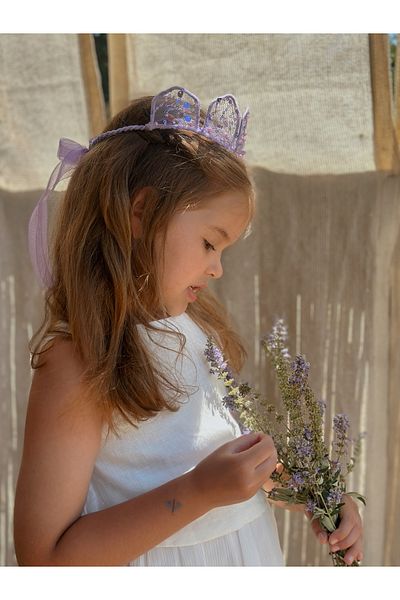 SAKLIDESİGN Dream Crown Girl's Birthday Party Crown