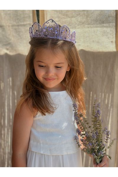 SAKLIDESİGN Dream Crown Girl's Birthday Party Crown