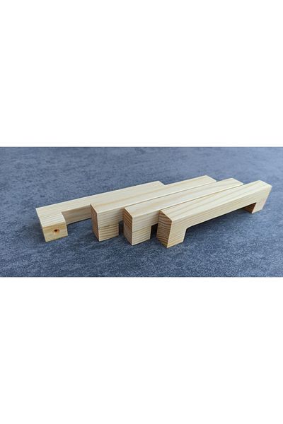 Wholewood مقبض خزانة الأثاث الخشبي من ميرا 224 ملم