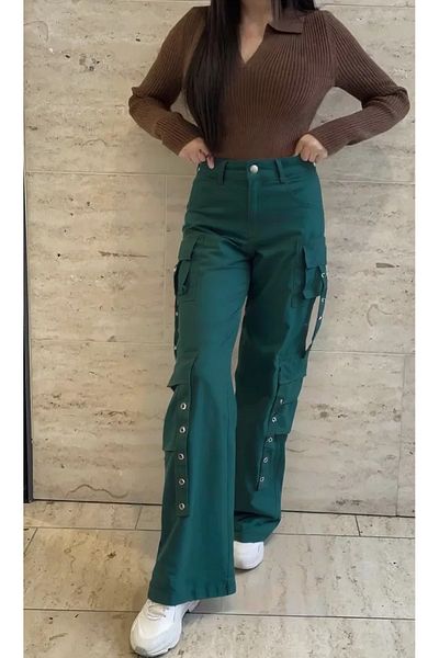 NiceLook Modern cargo pants with a bold touch