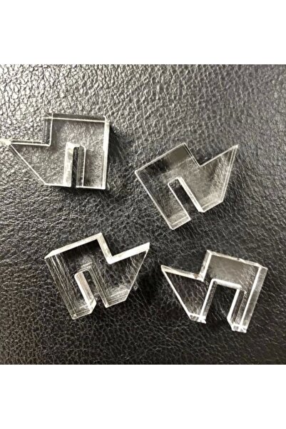 PatiFlex Buhar Camı Tutucu Klips 4lü Set 6 Mm