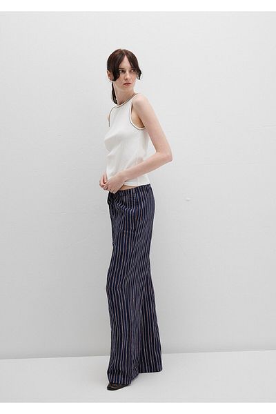 Mavi Ριγέ παντελόνι Navy Blue 1011024-89853