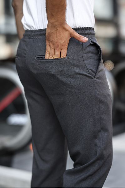 comstar Ανδρικό ελαστικό μέσης Basic Skinny Smoked Jogger παντελόνι