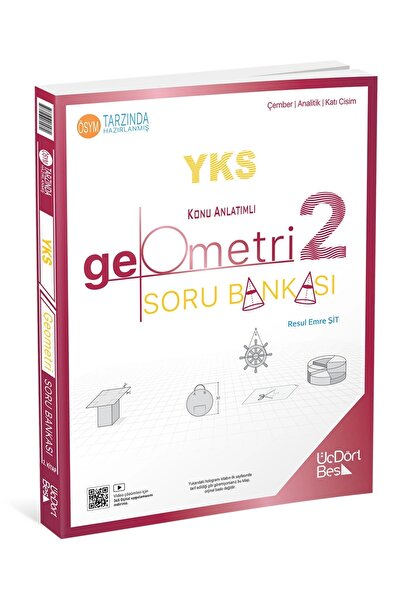 Üç Dört Beş Yayıncılık YKS Geometri Konu Anlatımlı Soru Bankası 2. Kitap ÜÇDÖ...