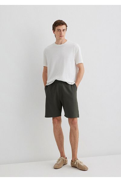 Mavi Green Knitted Shorts 0410314-71545