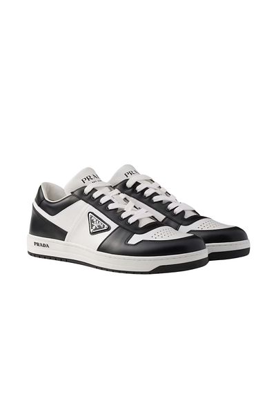 Prada Sport Downtown Color-Block Leather Sneakers