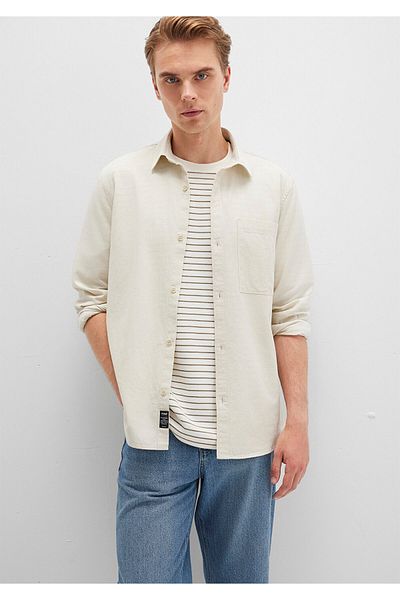 Mavi Beige Shirt Regular Fit / Regular Cut 0211658-70134