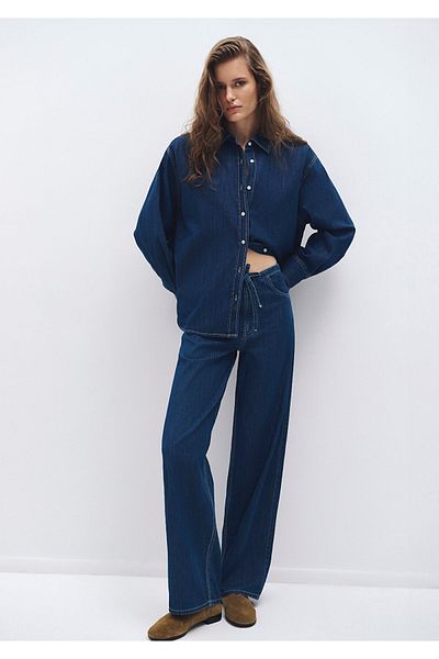 Mavi Navy Blue Denim Trousers 1010997-85481