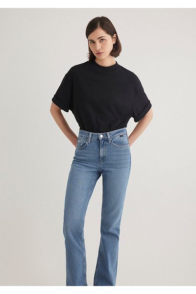 Mavi Black Basic T-Shirt Oversize / Wide Cut 1612907 -900