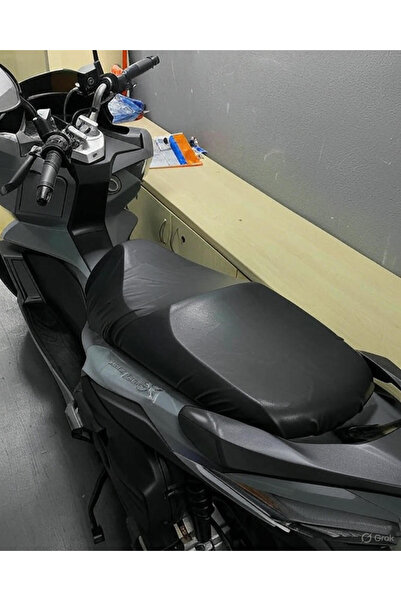 lawrenceshop Δερμάτινο κάλυμμα σέλας μοτοσικλέτας Sym Jet X - Κάλυμμα σέλας S...