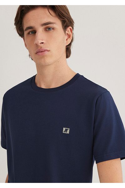 Mavi Μπλουζάκι Pro Printed Navy Blue με εφαρμογή / Εφαρμοσμένη εφαρμογή 0612755 -82318
