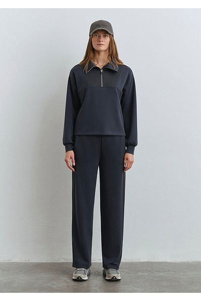 Mavi Sporty Lux Anthracite Tencel Tm Modal Sweatshirt 1S10281-84671