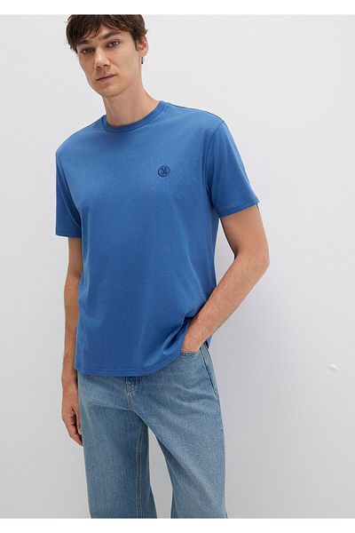 Mavi Λογότυπο Κεντημένο Basic T-Shirt Loose Fit / Loose Relaxed Fit 067074 -70719