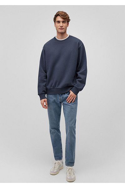 Mavi Φούτερ Crew Neck Navy Blue Basic 0S10276-87822