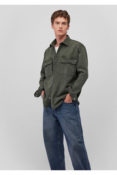 Mavi Πράσινο πουκάμισο Loose Fit / Loose Relaxed Fit 0211260 -80684