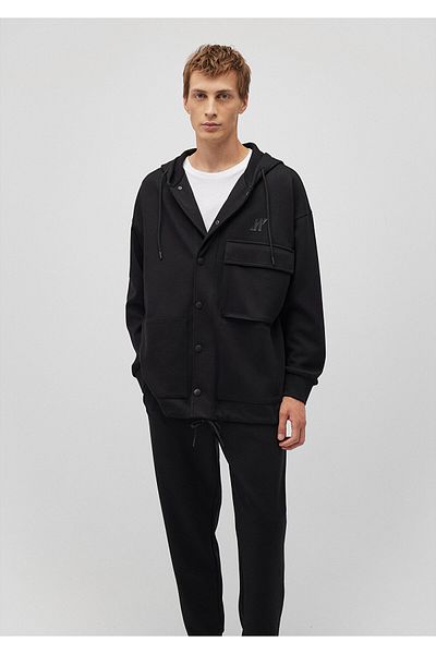 Mavi Pro Hooded Μαύρο Φούτερ 0s10291-71379