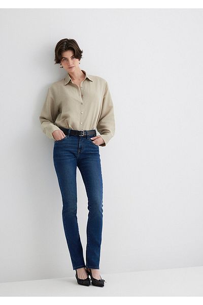 Mavi Pantaloni de jeans Mona Gold Classic Vintage albastru închis 1049787784