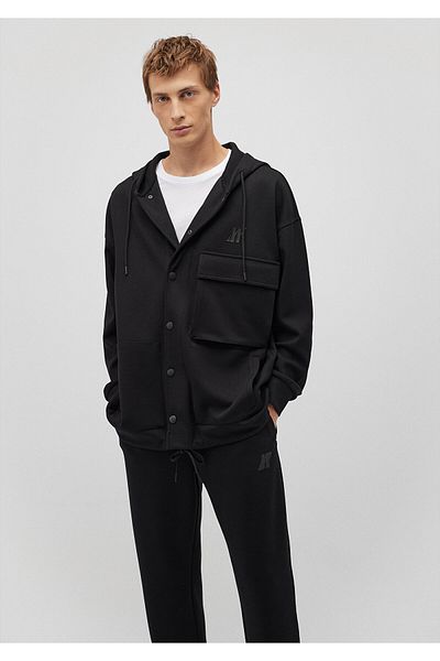 Mavi Pro Hooded Μαύρο Φούτερ 0s10291-71379