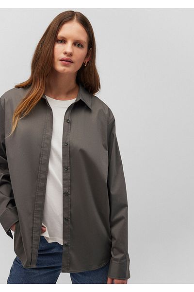 Mavi Πουκάμισο Anthracite Loose Fit / Loose Relaxed Fit 1210943 -70121
