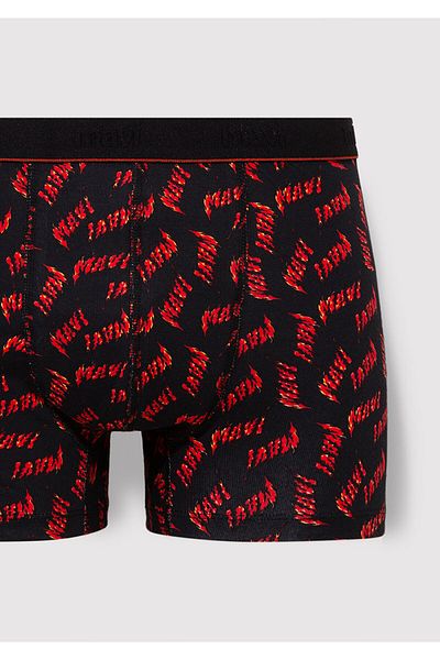 Mavi Black Printed Boxers -0911306-900