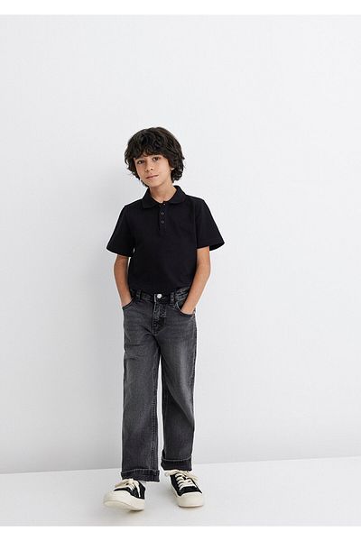 Mavi Black Polo T-Shirt Regular Fit / Regular Fit 6610216 -900