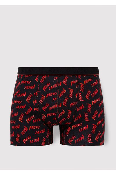 Mavi Black Printed Boxers -0911306-900