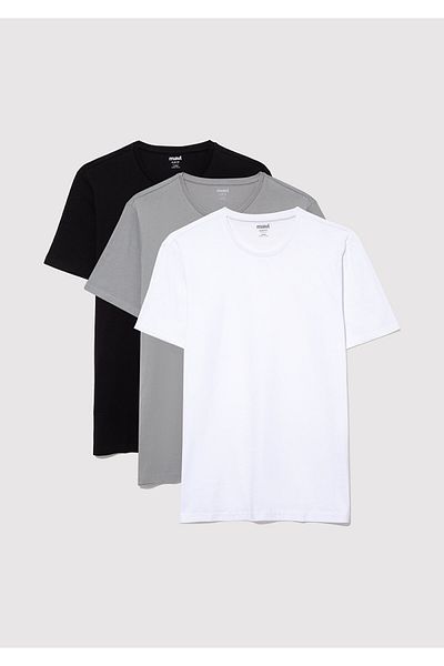Mavi Ανδρικό T-shirt Crew Neck Slim Fit Set 3 - 0611784 -900