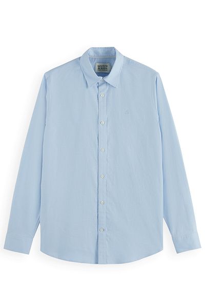 Scotch & Soda Hemd Core Oxford Solid Langarmhemd